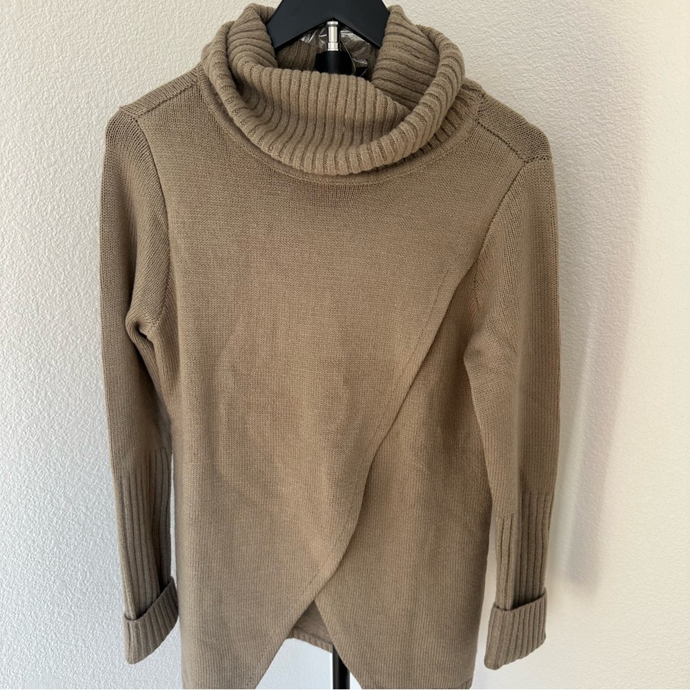 G by Giuliana‎ Brown Cowl Neck Sweater